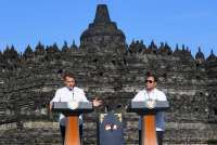Prabowo Sampaikan kepada Macron: Candi Borobudur Merupakan Mahakarya Peradaban