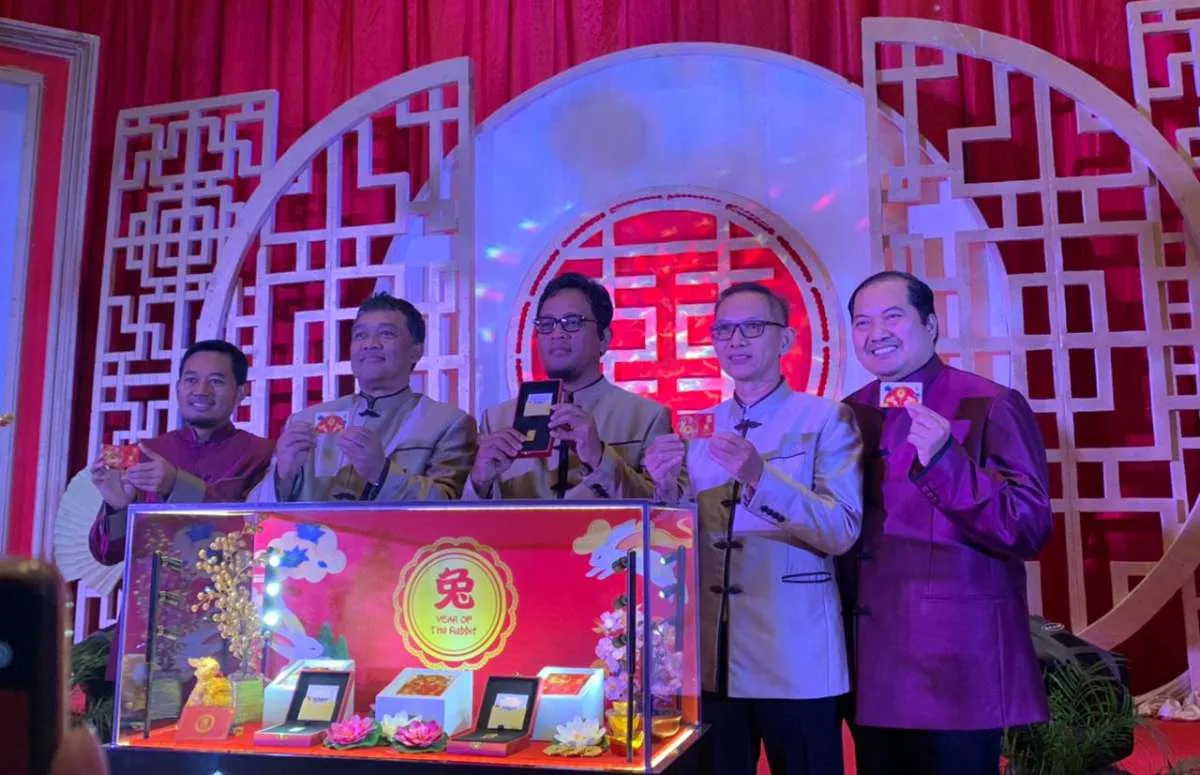 Antam Hadirkan Emas Batangan Imlek Tiga Dimensi Pertama di Indonesia