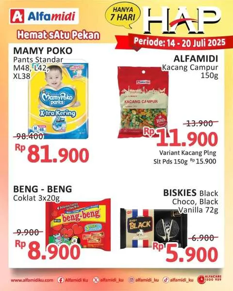 Promo Alfamidi Hemat Satu Pekan Periode 14-20 Juli 2025