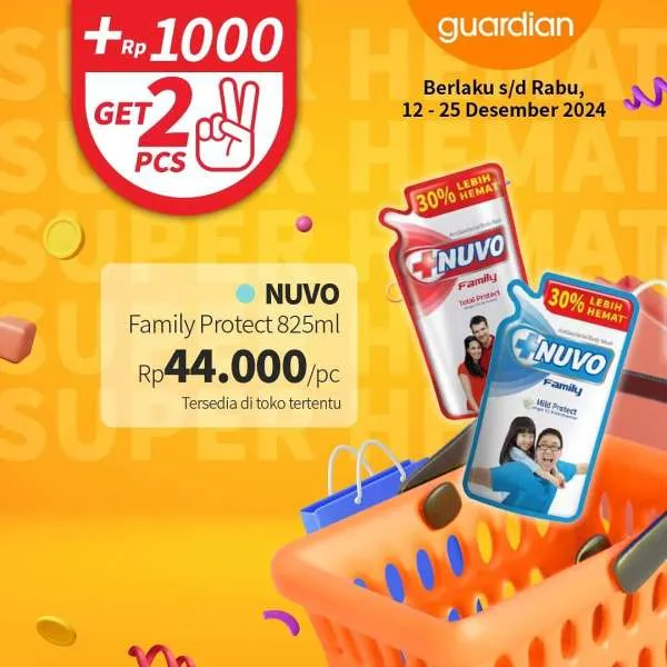 Promo Guardian Super Hemat Periode 12-25 Desember 2024