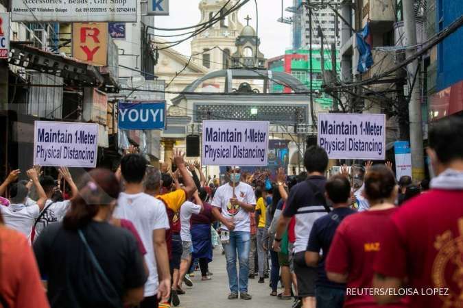 Kasus virus corona melonjak, Filipina perluas larangan keluar rumah