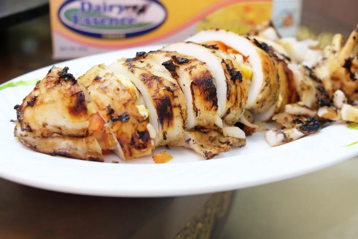  Resep Seafood Nikmat Masak Cumi Panggang Isi Keju Meleleh