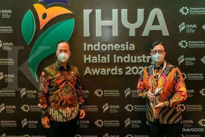Garudafood (GOOD) Diganjar Best Supply Chain Indonesia Halal Industry Award 2021 