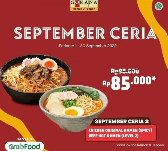 Promo Gokana September Ceria 2