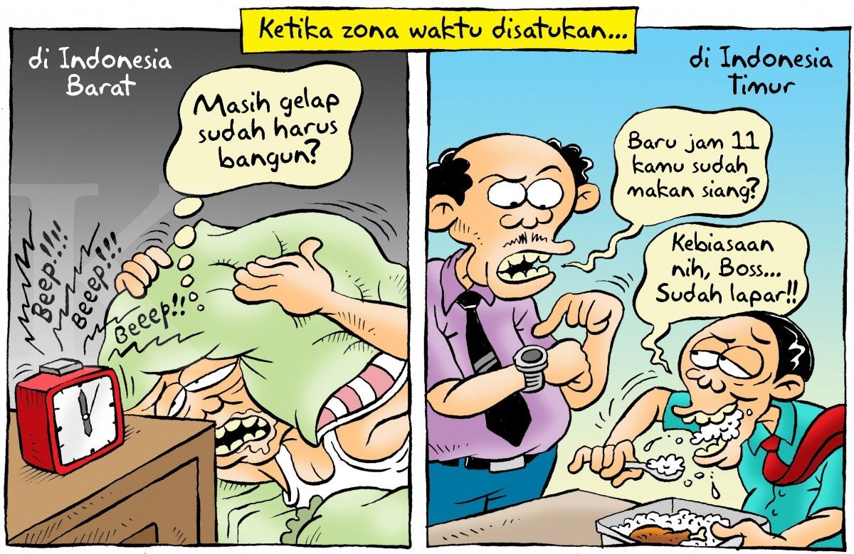 Dampak Penyatuan Zona Waktu