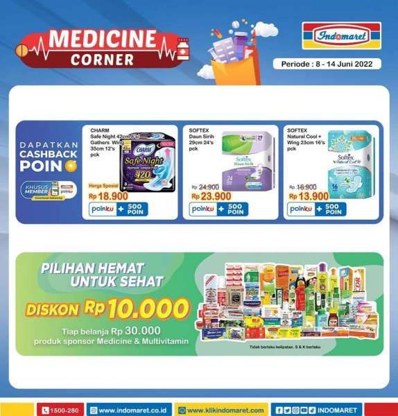 Promo Indomaret Super Hemat Mingguan 8-14 Juni 2022