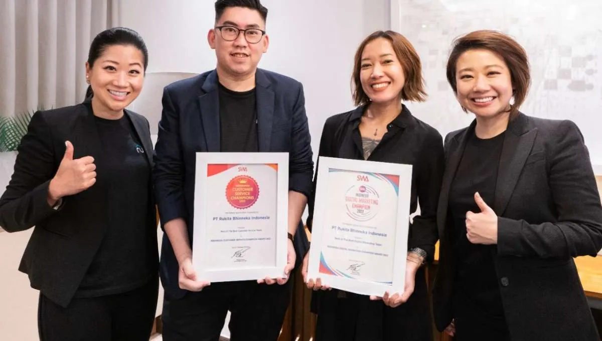 Rukita Raih Best of The Best Indonesia Customer Service & Digital Marketing Champions