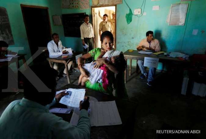 India Gelar Pemilu Terbesar di Dunia, Ada Hampir 1 Miliar Orang Pemilih
