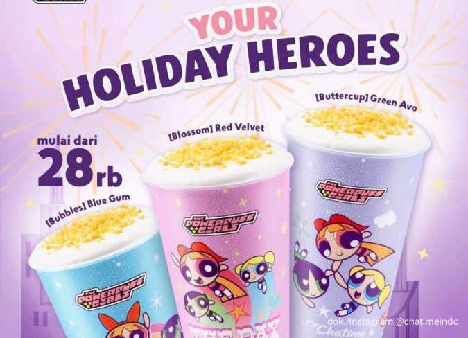 Jajan Rasa Superhero! Chatime Luncurkan Your Holiday Heroes dengan Bundling Hemat