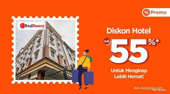 Promo RedDoorz di PegiPegi sampai 8 Desember 2022, Dapatkan Diskon Hotel hingga 55%