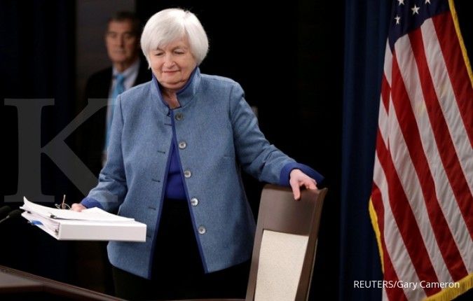 The Fed naikkan bunga 25 bps, Bursa AS terbang