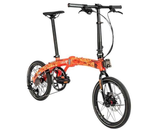 Edisi spesial Jakarta, segini harga sepeda lipat Camp Snoke 16 lengkap spesifikasinya