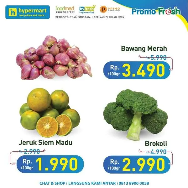 Promo JSM Hypermart Hyper Diskon Weekend Periode 9-12 Agustus 2024