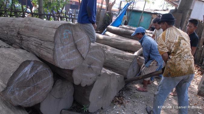 Perhutani peroleh kontrak kayu jati Rp 324 miliar