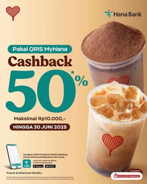 Promo Kopi Kenangan Hana Bank