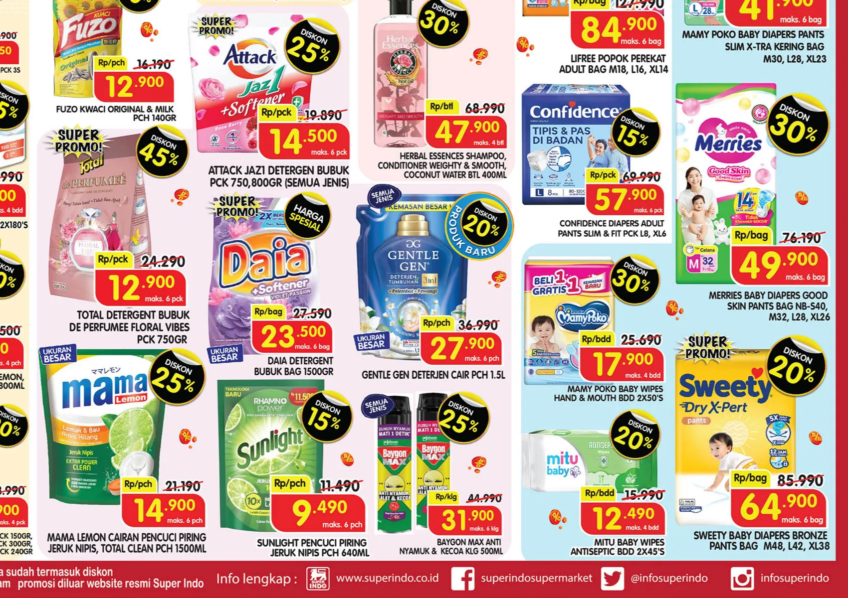Promo Superindo Weekday Periode 6-9 Oktober 2025