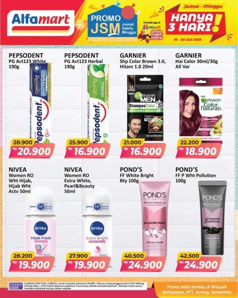 Promo JSM Alfamart 18-20 Juli 2025