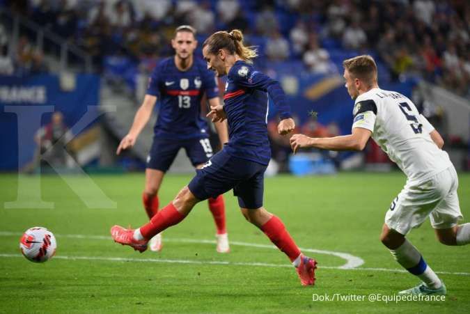 Hasil kualifikasi Piala Dunia 2022 Prancis vs Finlandia