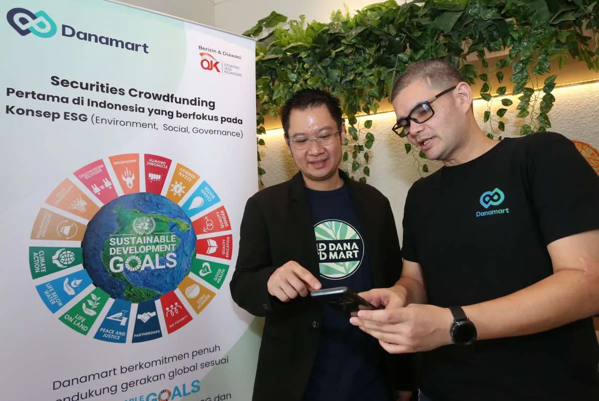 Danamart Berhasil Raih 2.500 Pemodal dan 100 Penerbit UKM Sepanjang 2023