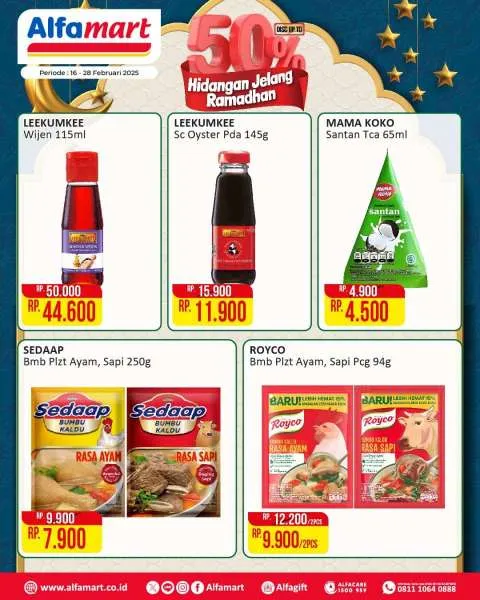 Promo Alfamart Jelang Ramadan Periode 16-28 Februari 2025
