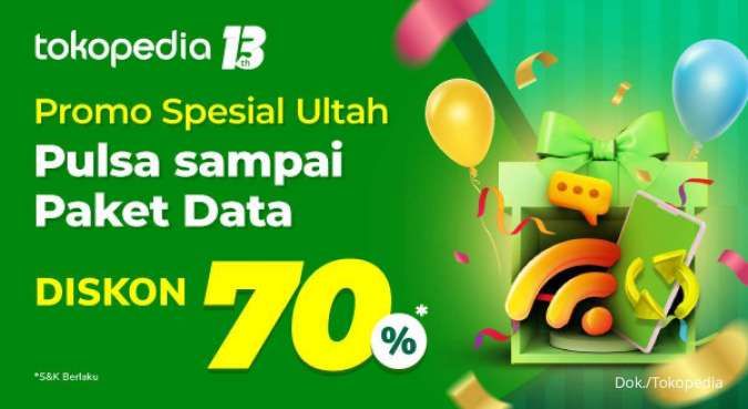 promo pulsa tokopedia - Hanya 3 Jam, Beli Pulsa dan Paket Data di ...