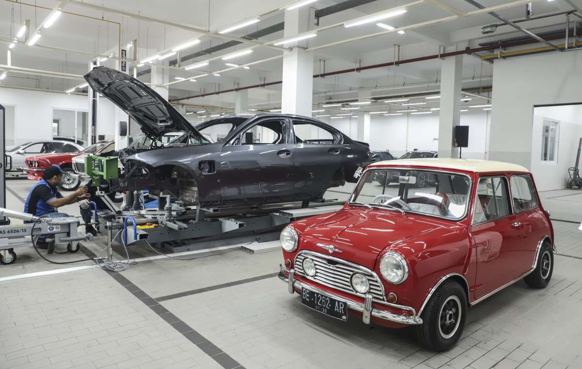 Fasilitas Perbaikan dan Pengecatan BMW dan MINI