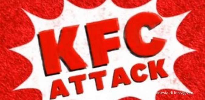 Promo KFC Hari Ini, KFC Attack Setiap Senin Sampai Jumat Hanya Rp 18.000-an Saja!