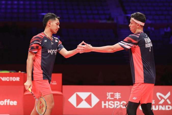 Ganda Putra China Mundur, Fajar/Rian Dipastikan Lolos Semifinal BWF Tour Finals