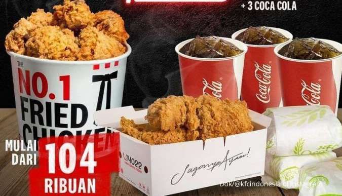 Promo KFC 10 Februari 2022, Makan Puas Setiap Kamis dengan Harga Rp 104.000-an