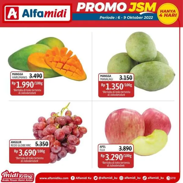 Promo JSM Alfamidi Periode 6-9 Oktober 2022