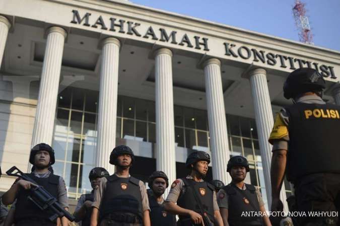 Polisi: Aksi massa di MK tidak punya izin