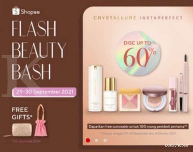 Promo Wardah Instaperfect dan Crystallure, Diskon s/d 60% Hingga 30 September 2021