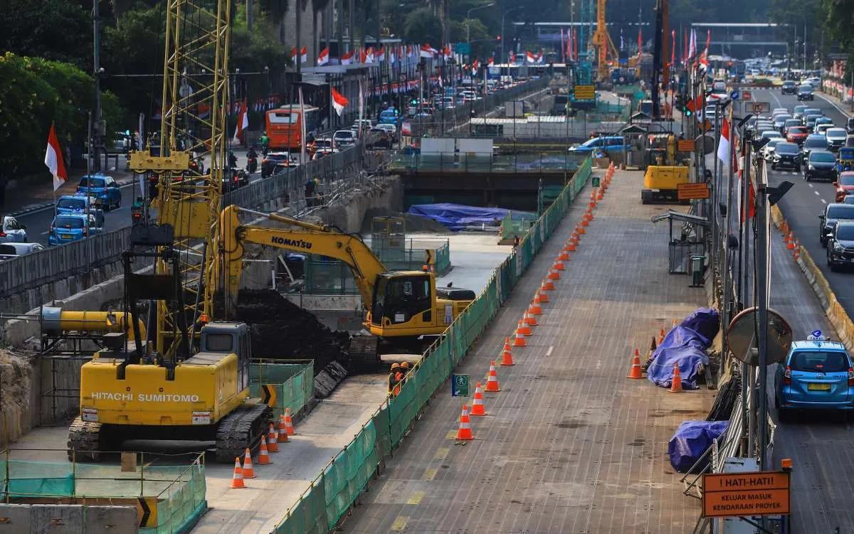  Pembangunan MRT Jakarta Fase 2A dan Underpass Joglo Dipercepat