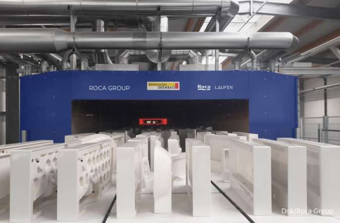 Roca Group Resmikan Terowongan Kiln Elektrik Pertama guna Produksi Keramik Sanitasi