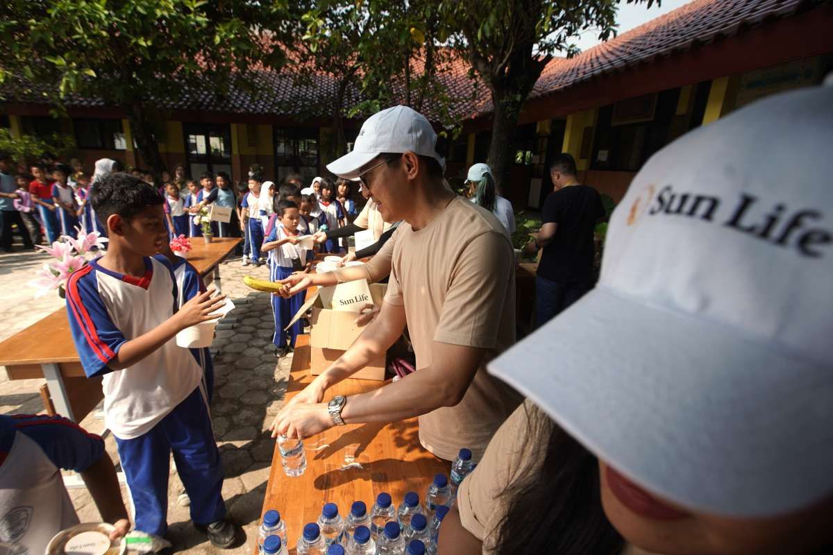 Program Sekolah Bersinar dari Sun Life Indonesia