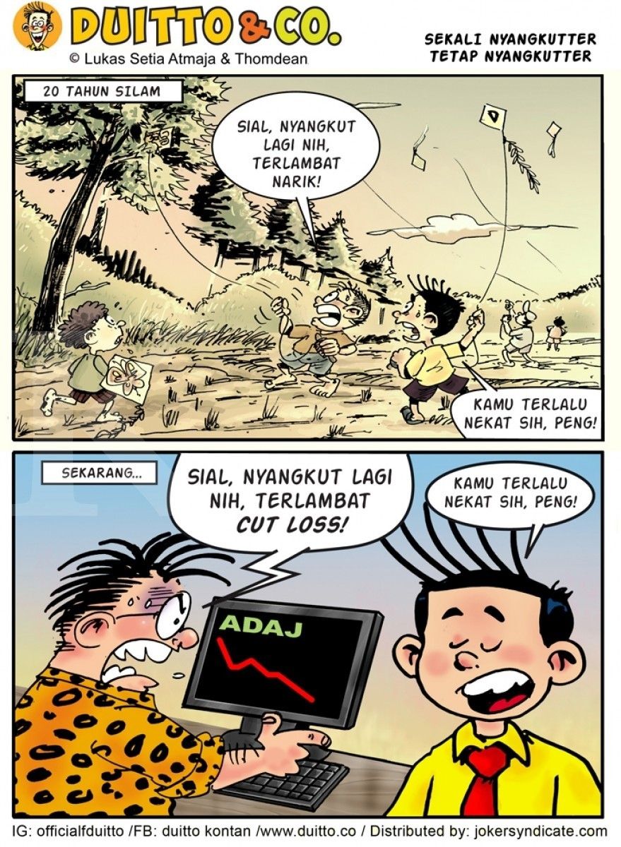 Sekali Nyangkutter Tetap Nyangkutter 