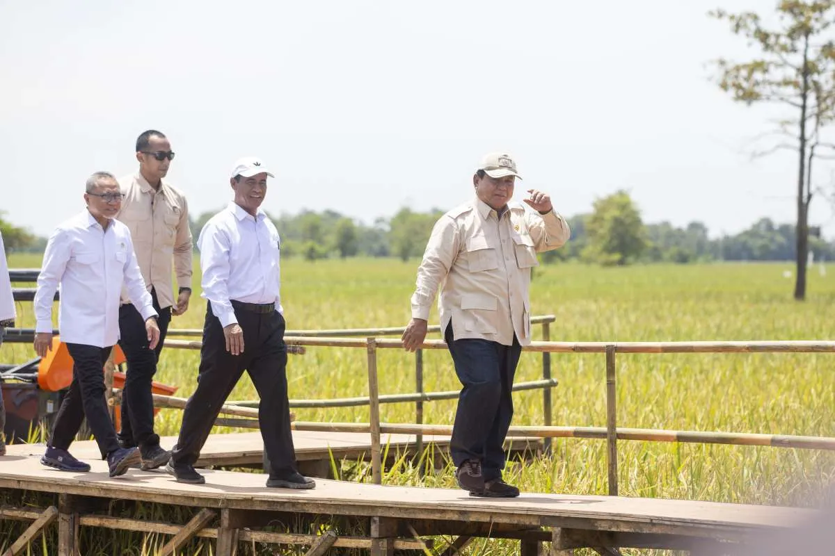 Prabowo Luncurkan Gerina, Dorong Ketahanan Pangan Lewat Gerakan Menanam Nasional