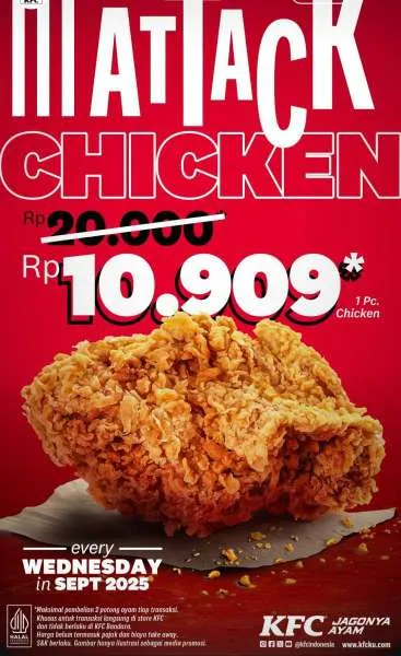 Promo KFC Attack Chicken