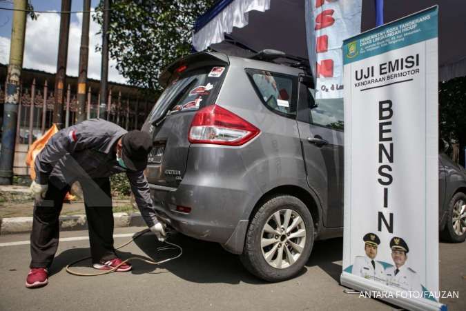 aturan wajib uji emisi kendaraan pribadi di Jakarta 