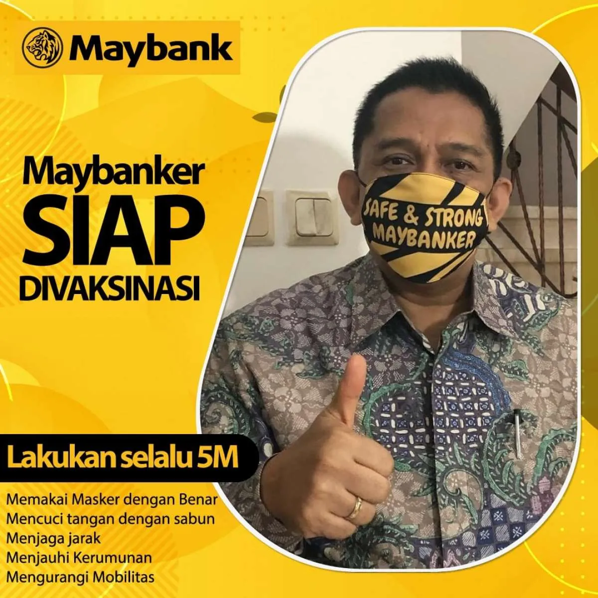 Maybanker siap mendukung vaksin Covid-19 baik gratis maupun mandiri