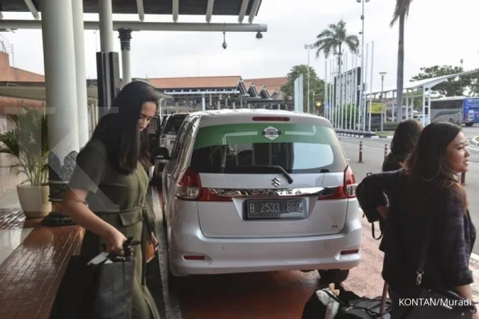 Taksi Online Grab di Bandara Cengkareng