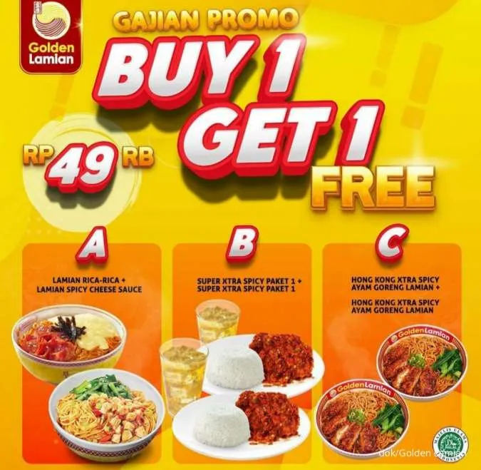 Promo Golden Lamian Terbaru 2022