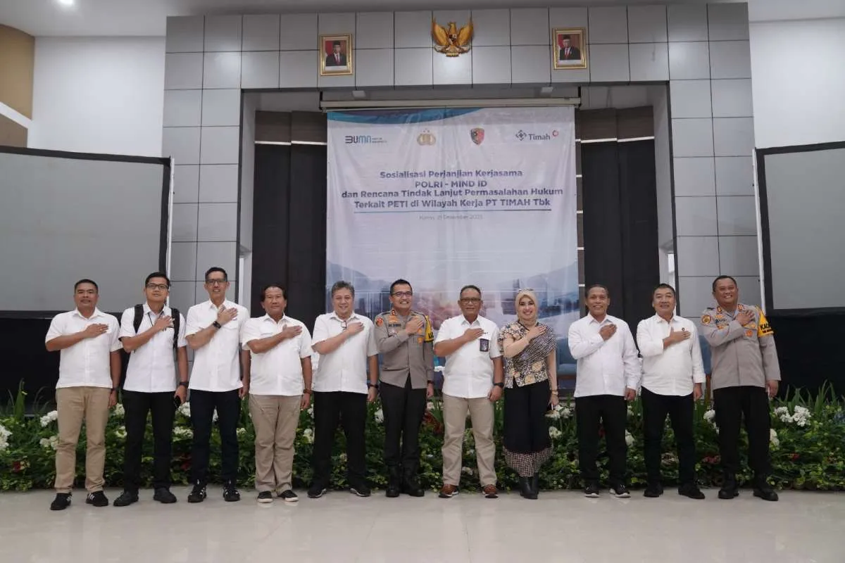 Atasi Praktik Tambang Timah Ilegal, Begini Langkah MIND ID