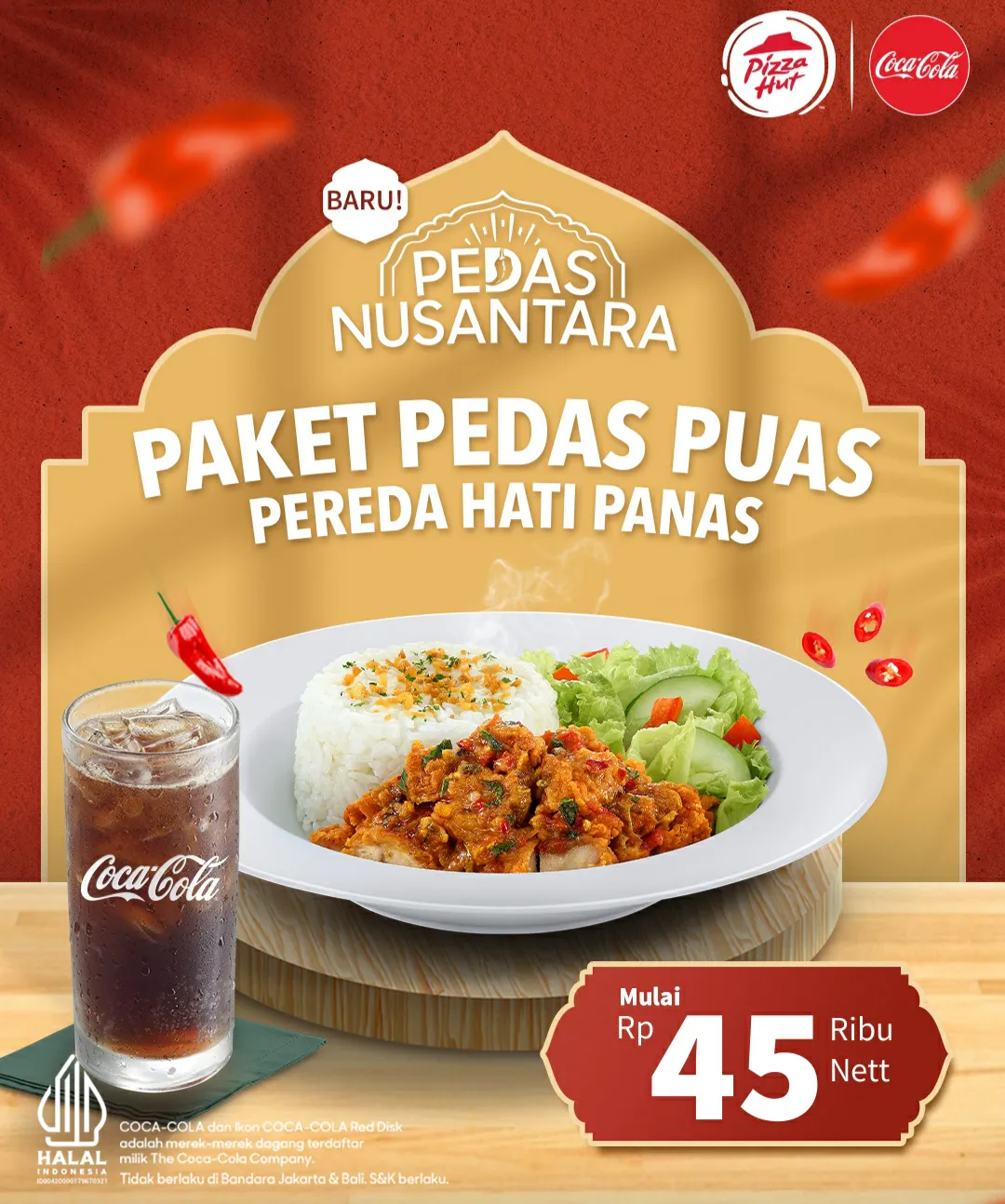 Promo Pizza Hut Paket Pedas Puas seri Pedas Nusantara 2024