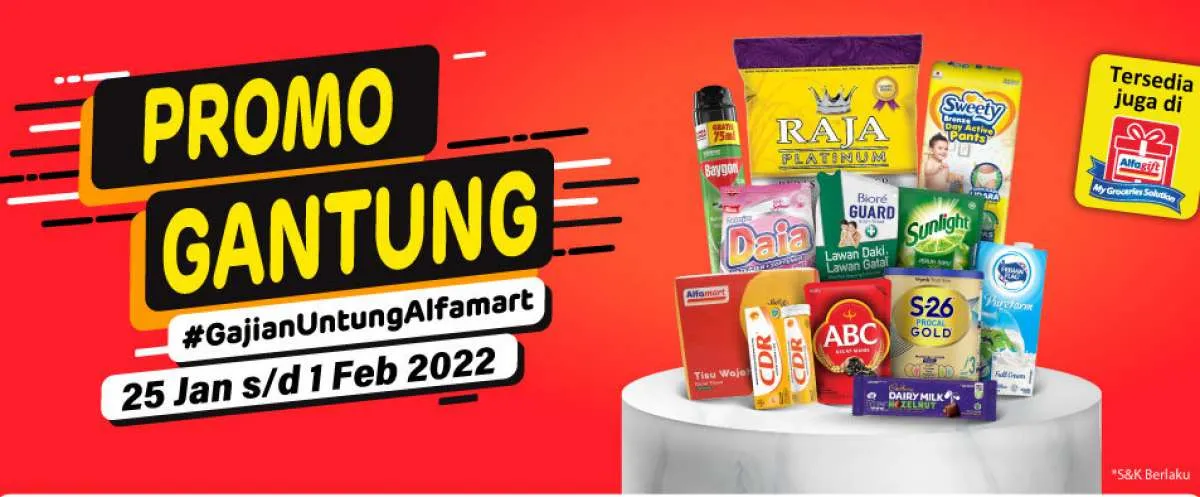 Promo JSM Alfamart 28 Januari 2022, Belanja Lebih Hemat di Promo Gantung Terbaru