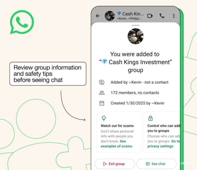 Fitur Anti-Scam Baru Milik WhatsApp