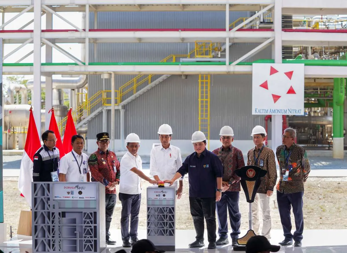 Pupuk Indonesia Dukung Hilirisasi Industri&Petrokimia lewat Pabrik Kaltim Amonium 