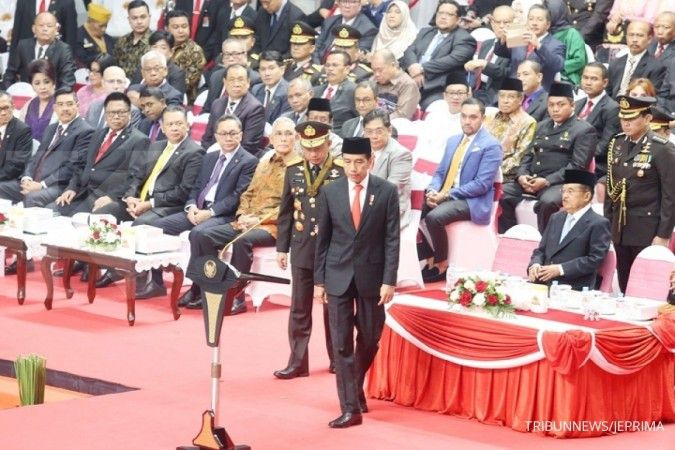 Pesan Jokowi ke Polri di hari jadi Bhayangkara ke-72
