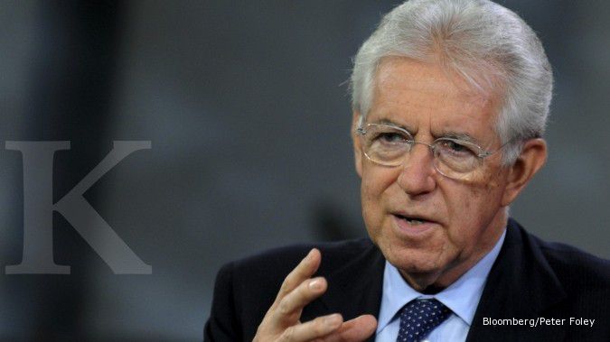 Mantan PM Monti: Krisis ekonomi Italia sudah akut
