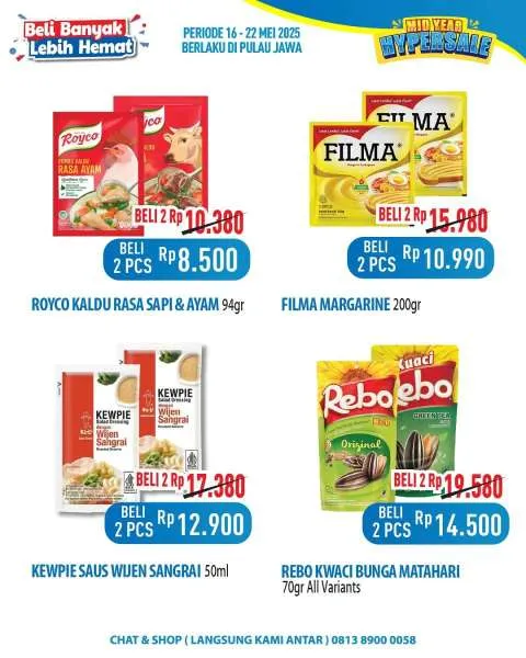Promo Hypermart Beli Banyak Lebih Hemat Periode 16-22 Mei 2025